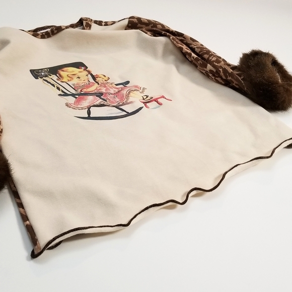 My Vintage Baby Swarovski Crystal Graphic top - Picture 11 of 12